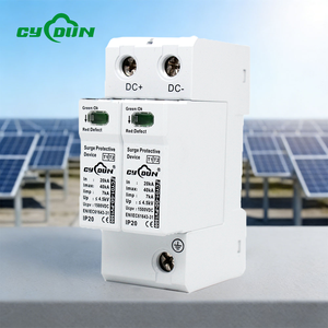 T1 2P 150V 200V 240V 1500V + T2 DC SPD 7kA 40kA อ่อน CE IEC61643 <span class=keywords><strong>31</strong></span> CYD1 GD PV1500 GD สำหรับระบบพลังงานแสงอาทิตย์ PV - Product Image 2