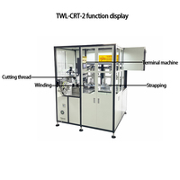 Machine automatique de haute précision TWL-CRT-2 pour la fabrication de câbles, distance d'enroulement réglable (85-220 mm), longueur de la ligature de câble (1-8 mm)
