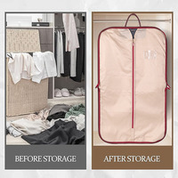 Voyage en gros polochon suspendu sur mesure costume pliable couverture stockage sac à main anti-poussière sac de vêtement