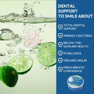 LIFEWORTH bocca trattamento per l'alito cattivo 10 miliardi di CFU stagno probiotici dentali compresse effervescenti per denti e gengive - Product Image 2