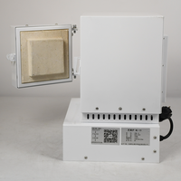 Tungku presisi Lab gigi dengan daya 2000W & tampilan Digital untuk penghapusan lilin dan pengecoran Sintering