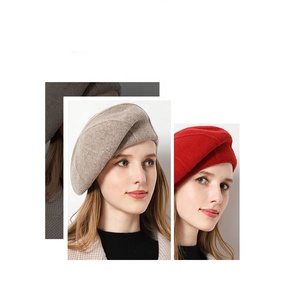 Gorro de lana australiano pura para artista, <span class=keywords><strong>boina</strong></span> clásica elástica, gorros de <span class=keywords><strong>boina</strong></span> francesa, <span class=keywords><strong>boina</strong></span> <span class=keywords><strong>escocesa</strong></span> - Product Image 4