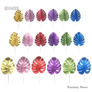 Best Quality Real Touch Artificial Monsteras Leaves Plants Plastic Monstera plants Leaves for Decoration