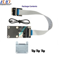 Adaptador Inalámbrico NGFF M.2 con Interfaz Key A+E a MPCIe Mini PCI-E PCIe, 1 Ranura para Tarjeta NANO SIM para Módulo de Módem WIFI / 4G 3G LTE GSM