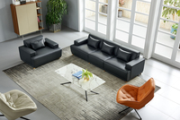 Fauteuils d'appoint en cuir Mingle Furniture, fauteuil relaxant, fauteuil de loisirs individuel, meubles de salon
