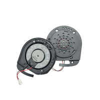 37MM 60 Ohm 0,5 W Cono de rango completo Bocina en miniatura con altavoz de carcasa de plástico