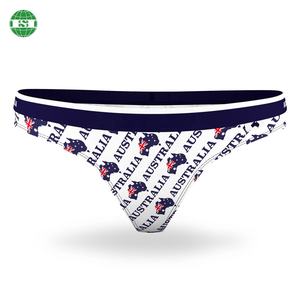 Bragas <span class=keywords><strong>de</strong></span> señora personalizadas con letras <span class=keywords><strong>de</strong></span> <span class=keywords><strong>bandera</strong></span>, ropa interior suave estampada, calzoncillos <span class=keywords><strong>de</strong></span> mujer - Product Image 1