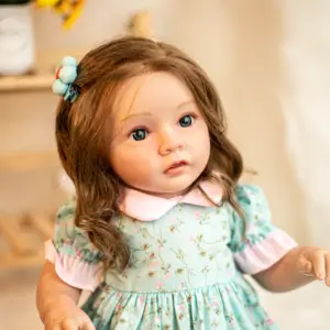 Babes ide Lebensechte wieder geborene Baby puppen Weicher Körper Realistischer Ganzkörper Real Life Dolls Riesige Kleinkind puppen Baby Reborn