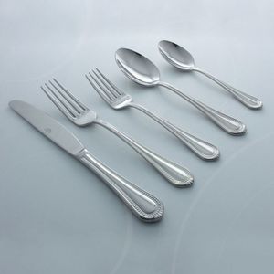 Juego de cubiertos de acero inoxidable moderno martillado de peso pesado de alta calidad para fiestas de hoteles y restaurantes de Vietnam por Khanh Dang - Product Image 3