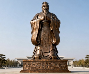 Antique Bronze Chiến Binh Tượng, Tùy Chỉnh Brass Người Đàn Ông Điêu Khắc Cho Quảng Trường Thành Phố Và Trang Trí Sân Vườn - Product Image 3