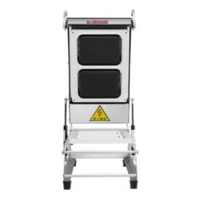 Machine d'emballage semi-automatique YT-280C pour barquettes alimentaires, équipement de scellage pour emballage de repas en boîte à double compartiment intégré
