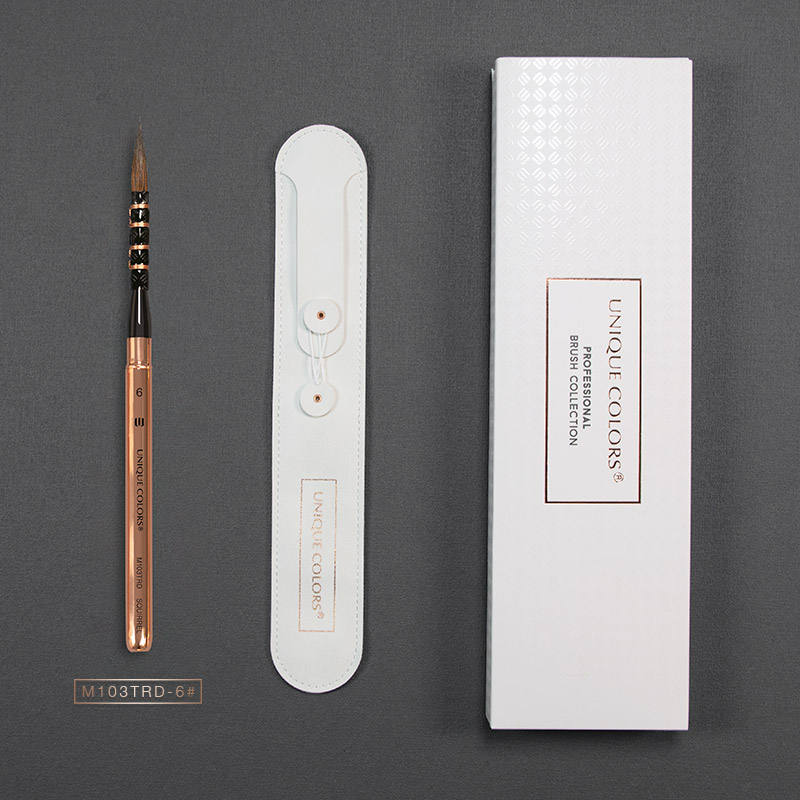 White 6# Art Painting Brush