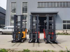 2024 HELI 전기 좌석 도달 트럭 12M 새로운 전기 팔레트 스태커 휴대용 중국 지게차 건설 레스토랑 - Product Image 4