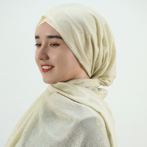 <span class=keywords><strong>Foulard</strong></span> de luxe en satin voile Kashkha, châle de soleil scintillant, hijab, mode bangladaise, écharpe en fausse soie personnalisée, grande taille 200*100cm, Dubaï - Product Image 2