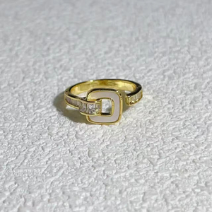 Anillos Minimalistas Ajustables para Mujer, Diseño Cruzado de Doble Capa con Circonita, Anillo para el Dedo Índice, Joyería con Personalidad para Chicas - Product Image 4
