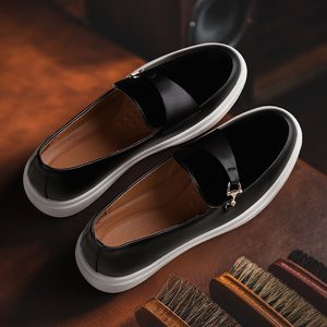 Chaussures décontractées OEM pour occasions spéciales, mocassins personnalisés à enfiler, chaussures de marche et de conduite pour affaires, chaussures de mariage, chaussures habillées pour hommes pour réunions officielles - Product Image 4