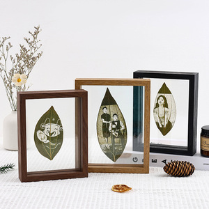 Manufacturer wholesale leaf carving <b>frame</b> specimen <b>frame</b> square 6-inch, 7-inch, 8-inch <b>A4</b> - Product Image 1