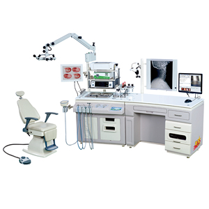 Postazione di Lavoro per Strumenti Chirurgici ORL, Set Unità Diagnostica con Sedia per Medico - Product Image 3