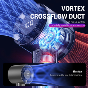 2025 Mini Thông Gió Quạt điện tốc độ 100 di động có thể sạc lại Quạt cầm tay ngoài trời nhà làm mát bàn Túi quạt - Product Image 3