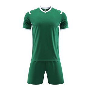 Fußball-Trainingskleidung Sportbekleidung-Sets Großhandel Atmungsaktives Gewebe Allround Maßgeschneiderte OEM Herren-Trikots 100% Polyester - Product Image 6
