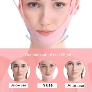 V Line Lifting Tape Réutilisable Visage Serrage Sangle Respirant Double Menton Lift Masque Anti Affaissement Peau Ceinture - Product Image 3