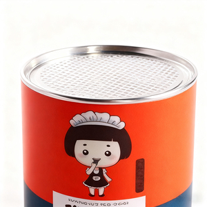 Tùy Chỉnh Cấp Thực Phẩm Ống Giấy Với Bề Mặt Dập Nổi Xi Lanh Tròn Rỗng Bao Bì Bền Vững Cho Trà Cà Phê Thực Phẩm Không Khí Chặt Chẽ Nắp - Product Image 6