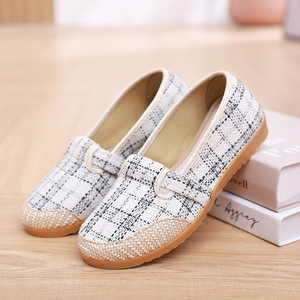 <span class=keywords><strong>Scarpe</strong></span> <span class=keywords><strong>da</strong></span> <span class=keywords><strong>Corsa</strong></span> <span class=keywords><strong>Donna</strong></span> Primavera Estate 2026 Tacco Piatto Punta Bassa Tomaia in PU Suola in PVC Allacciatura Resistente Assorbi Sudore - Product Image 2