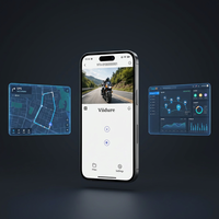 Caméra de tableau de bord pour moto 4G AI 2K à double objectif, prend en charge le GPS, l'ADAS, le DMS, la visualisation à distance via l'application, vision nocturne étanche et garantie d'un an