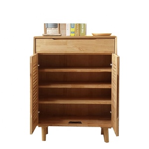 <span class=keywords><strong>Moderno</strong></span> Portascarpe in Legno Naturale per Soggiorno - Product Image 1