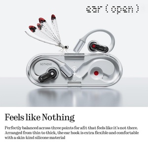 Nothing Ear (Open) Earphones <b>Wireless</b> with Earhooks BT 5.3 Fast <b>Charging</b> Compatible with I-P-hone Android Open-Ear BLE Earphone - Product Image 6