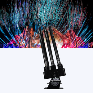 <span class=keywords><strong>Machine</strong></span> électronique à canon à confettis pour anniversaire de fête de ballon violet - Product Image 2