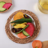 Kant-en-klare gevriesdroogde gesneden champignons gemengde fruit- en groentesnacks zoet knapperig ISO-gecertificeerd bulkverpakt gedroogd fruit