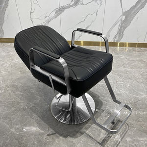Chaises de barbier noires rentables chaise de coupe de cheveux contrô<span class=keywords><strong>le</strong></span> d'usine - Product Image 3