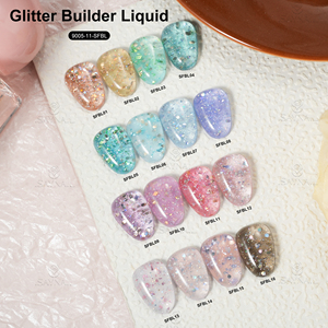 เจลต่อเล็บยี่ห้อส่วนตัว 8 สี ขายส่งแบบ OEM/ODM พร้อมหลอด UV เจลวิ้งค์ๆ สำหรับต่อเล็บ - Product Image 2