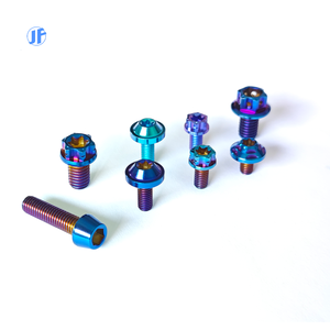 JF дисковая головка титановый болт, используется для модернизации дисковых тормозов на велосипедах и мотоциклах - Product Image 1