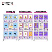 Distributeur automatique de capsules à monnayeur, personnalisé, pour jouets Gacha en forme de grande boule, en anglais, prise US