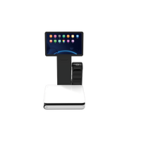 Balance intelligente avec écran tactile LED, capacité de 15 kg, vérificateur de poids, imprimante d'étiquettes à code-barres pour supermarché, OEM ODM pris en charge