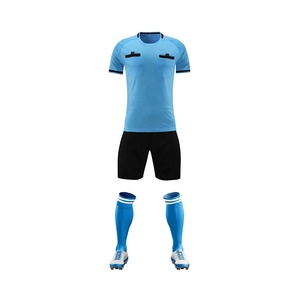 Nuovo Design Maglie da <span class=keywords><strong>Calcio</strong></span> all'Ingrosso Divisa da Arbitro di <span class=keywords><strong>Calcio</strong></span> <span class=keywords><strong>Nera</strong></span> Uniforme da Arbitro - Product Image 4