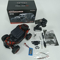 Camion RC 4x4 à l'échelle 1/16, drift, crawler, RTR, 38 km/h, moteur à balais, avec télécommande et câble USB
