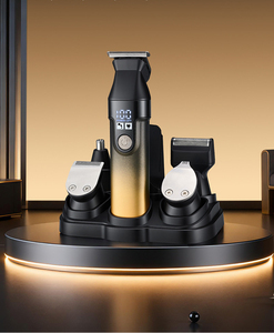 Kit de <span class=keywords><strong>toilettage</strong></span> tout-en-un, tondeuse à cheveux sans fil pour barbier, tondeuse corporelle, tondeuse à barbe électrique professionnelle, <span class=keywords><strong>rasoir</strong></span>, tondeuse pour l'aine - Product Image 4