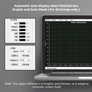 YPSDZ rilevatore di scarica di carica a 4 canali 5V 50A ad alta precisione pacco batteria bilanciamento di tensione tester di capacità della batteria al litio