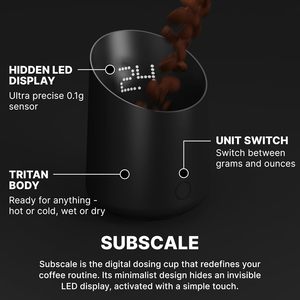 Báscula Digital para <span class=keywords><strong>Café</strong></span>, Precisión 500g/0.1g, Taza Dosificadora de Granos de <span class=keywords><strong>Café</strong></span> con Pantalla LED, Accesorio para Cafetera Espresso para el Hogar - Product Image 2