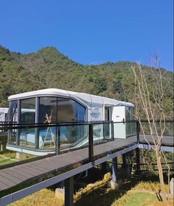 Capsule spatiale miniature pour la vie en plein air, <span class=keywords><strong>location</strong></span> de <span class=keywords><strong>vacances</strong></span> et hébergement d'invités avec intérieur luxueux - Product Image 2