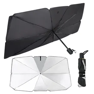저렴한 가격 UV 자동차 태양 그늘 도매 파라솔 맞춤형 그림자 맞춤형 공급 업체 우산 로고