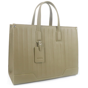 Bolso de Mano de PU con Rayas Verticales a la Moda, Bolso de Hombro de Gran Capacidad para Mujer, Bolso de Compras Casual - Product Image 2