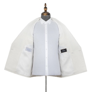Trajes casuales blancos nuevos <span class=keywords><strong>para</strong></span> <span class=keywords><strong>hombre</strong></span>, esmoquin <span class=keywords><strong>Terno</strong></span> Masculino personalizado, trajes de negocios <span class=keywords><strong>para</strong></span> <span class=keywords><strong>hombre</strong></span>, dos piezas - Product Image 6