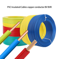 Massive PVC-Isolierte Sauerstofffreie Kupferdrähte 2,5mm für Gebäude- und Hausgebrauch, 100m Länge