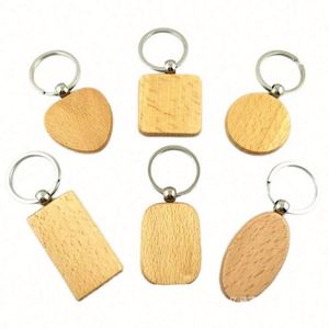 Design <b>Customized</b> Logo Laser Grave Wooden <b>Keychain</b> Business Gift Souvenir Wholesale Promotional Gift Key Holder Chain - Product Image 1