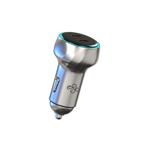 <span class=keywords><strong>Chargeur</strong></span> de voiture universel de haute qualité 60W avec double port Type C, charge <span class=keywords><strong>rapide</strong></span> USB C pour <span class=keywords><strong>iPhone</strong></span> pour <span class=keywords><strong>Samsung</strong></span> - Product Image 2