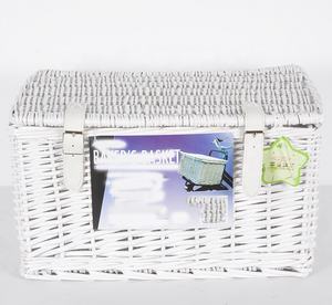 Commercio all'ingrosso della fabbrica <span class=keywords><strong>in</strong></span> rattan bianco portabiciclette portabiciclette cesto portaoggetti <span class=keywords><strong>in</strong></span> <span class=keywords><strong>vimini</strong></span> - Product Image 3